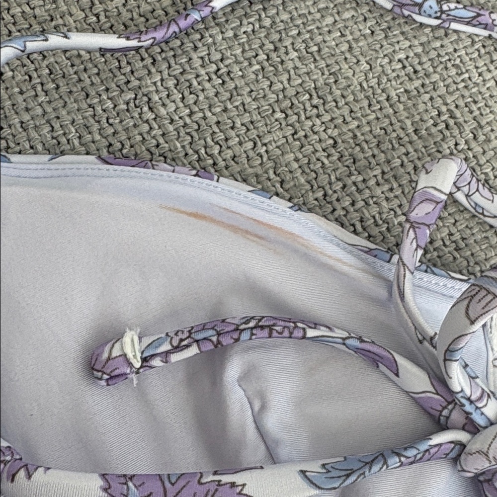 J Crew Bikini Top Small‎ Purple - Picture 4 of 5